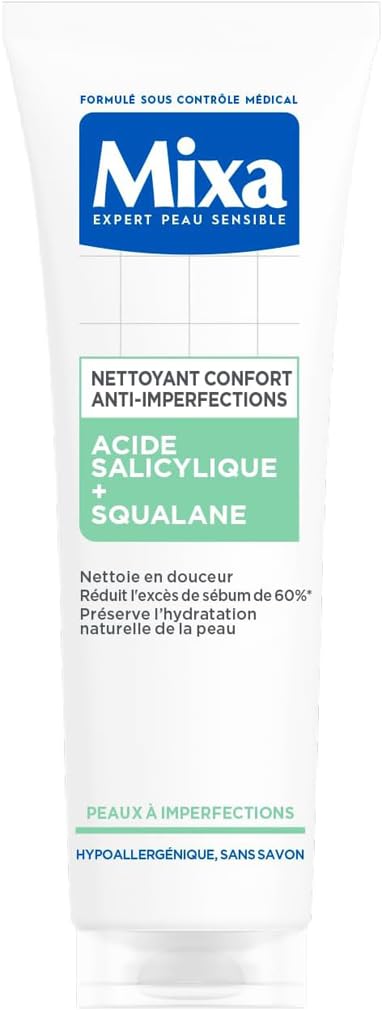 Mixa - Sérum Concentré Anti-Imperfections - Pour peaux à imperfections - Enrichi en Acide Salicylique et Niacinamide - 30 ml