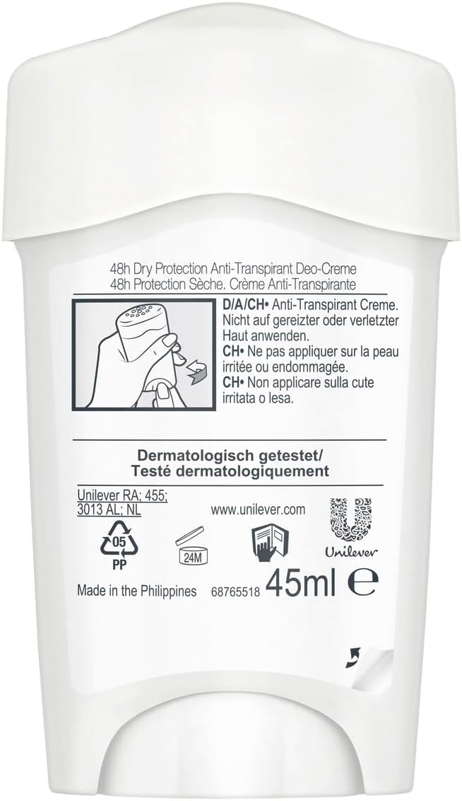 REXONA - Déodorant Femme Clean Scent - Stick Anti-transpirant - 3x plus efficace contre la transpiration - Protection 96h - 45ml