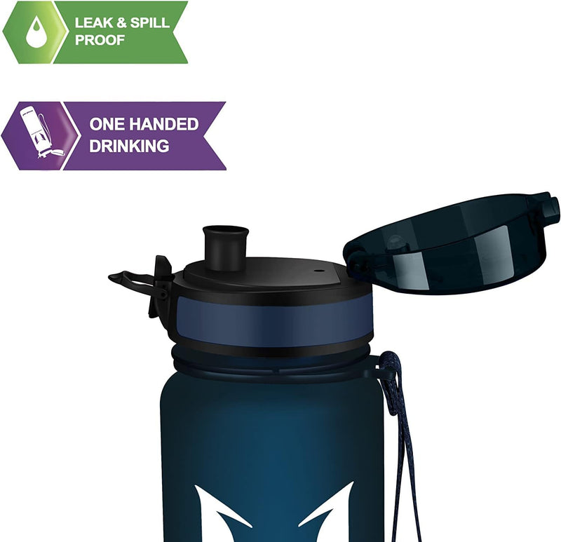 Super Sparrow Bouteille d'eau - Gourde - 350ml/500ml/750ml/1000ml - sans BPA - Convient pour Le Sport, la randonnée, l'école, Le Bureau, en Plein air