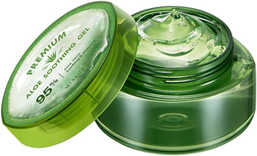 Missha Premium Cica Gel apaisant à l'aloe vera 95 % d'aloe vera apaisant et hydratant 300 ml