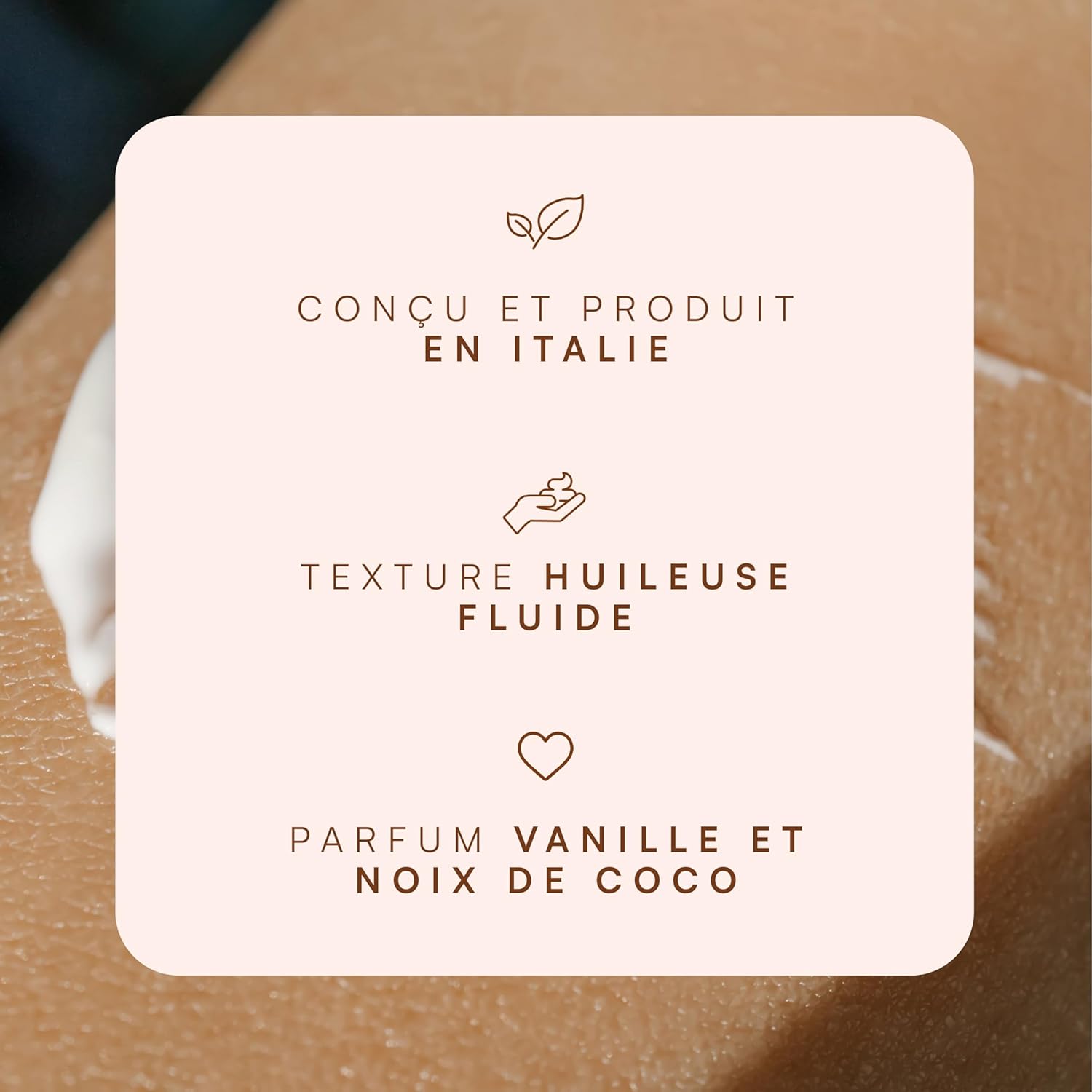 Thélia Beauty | Huile Illuminatrice pour le Visage, le Corps et les Cheveux, Noix de Coco et Vanille, Produit Naturel sans Parabènes, Testé Dermatologiquement, Made in Italy, 100 ml