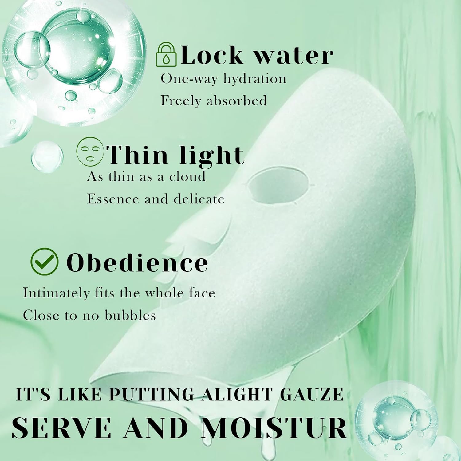 12 Masques en Feuille, Soin Coréen pour le Visage avec Ingrédients Naturels, Masque de Beauté Daily Care, Hydratation et Nourrissants pour Tous les Types de Peau, 25ML